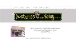 Desktop Screenshot of costumesinthevalley.com.au